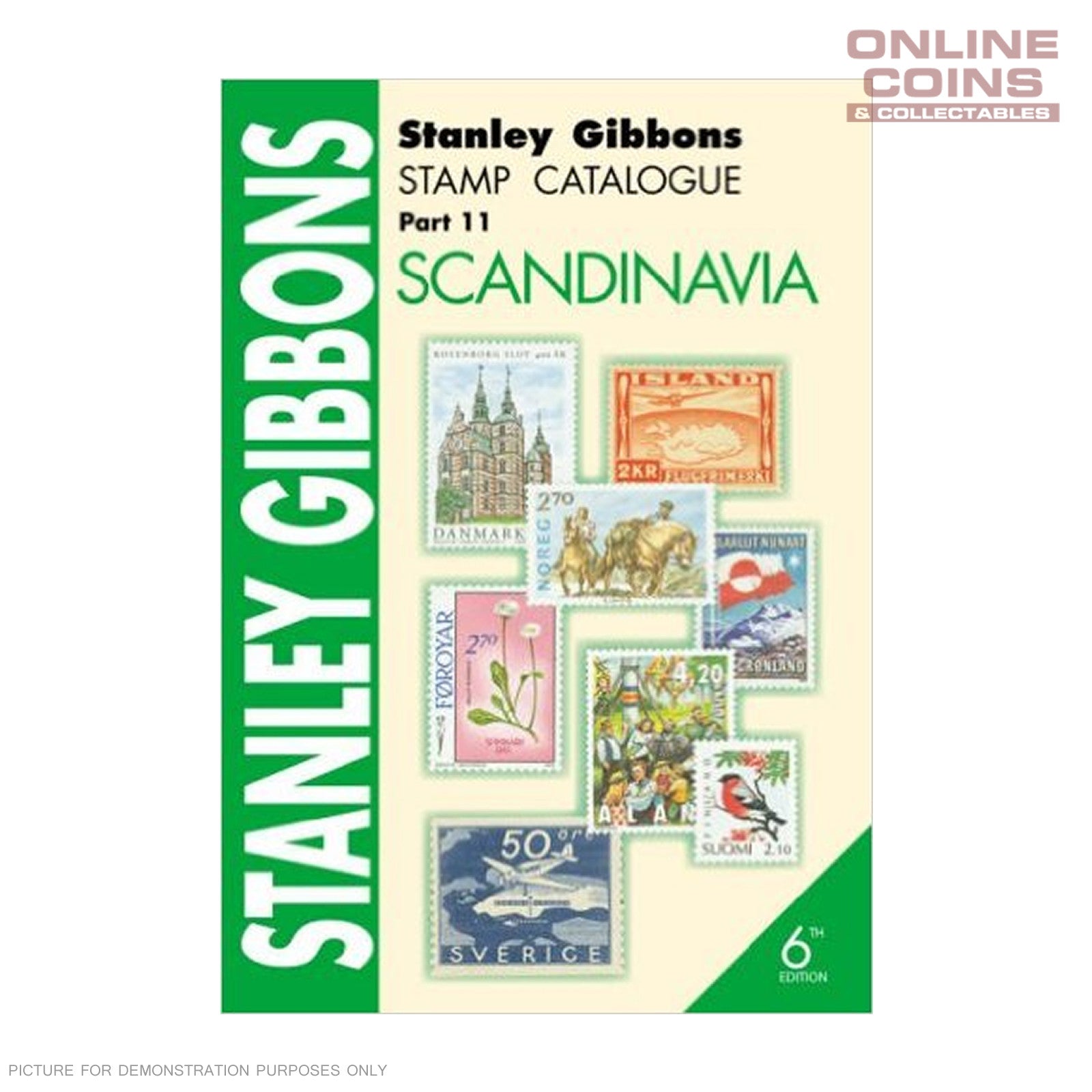 Stanley Gibbons Stamp Catalogue Scandinavia Soft Cover Book 6th Edition Part 11